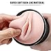 Male Masturbator with Strong Suction Base for Hands Free Fun, PALOQUETH Man Masturbation Cup with Porn Star Moaning Feature 10 Vibration Modes for Life Like Experience