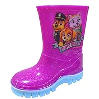 Paw Patrol Girls Wellington Rain Boots Size 7 Pink