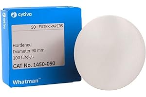 Whatman 1450-042 Quantitative Filter Paper Circles, 2.7 Micron, Grade 50, 42.5mm Diameter (Pack of 100)