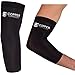 Copper Compression Elbow Sleeve - Copper Infused Orthopedic Brace for Tennis & Golfer Elbow, Tendonitis, Arthritis, Bursitis, Sore Joints & Muscles - Fits Men & Women -1 Sleeve - Original/Black - XL