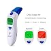 ACCUIT Digital Forehead and Ear Thermometer for Baby, Toddlers, Adults and Pets - Infrared Digital Forehead And Ear Thermometer FDA Approved - No Contact, LED Display, Memory Storage