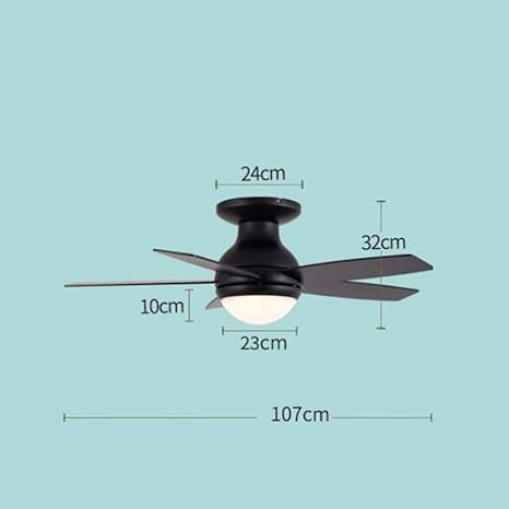 Amazon Com Chuanhan Ceiling Fan Light Chandelier Lightings Kids