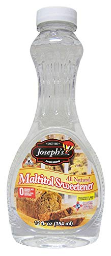 Bundle of Joseph's Sugar Free Maple Syrup and Maltitol Sweetner