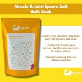 Eco Bath London Muscle Joint Epsom Salt 1kg Lemongrass Peppermint Eucalyptus view 2