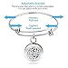 Essential Oil Diffuser Bracelet Gift for Women, Jack & Rose Stainless Steel Bangle Aromatherapy Bracelet Locket with 8 Washable Color Pads,Jewelry Gifts for Women for Birthday Christmas Valentines Day