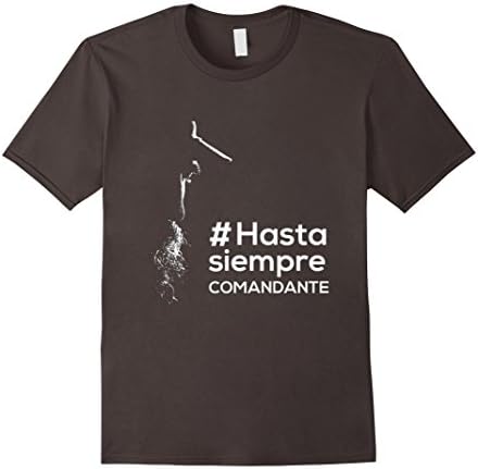 Men's Che Guevara T-shirt Political Shirts Fidel Castro shirt 2XL Asphalt