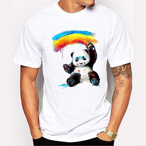 Amazon Co Jp パンダ画家プリントメンズtシャツ16ファッションヒップスターレインボーtシャツ半袖カジュアルはおかしいtシャツトップス L 服 ファッション小物 Amazon Co Jp パンダ画家プリントメンズtシャツ16ファッションヒップスターレインボーtシャツ半袖カジュアルはおかしいtシャツトップス L 服 ファッション小物