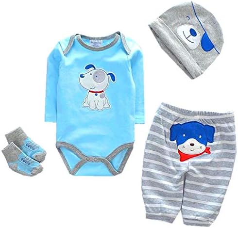 Pedolltree Reborn Baby Dolls Clothes Boy Blue Outfits for 20- 22