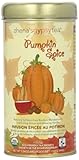 Zhena's Gypsy Tea, Vanilla Pumpkin Spice Harvest Herb Tea, 1.54 Oz, 22 Count Tea Sachet