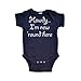 Apericots Howdy I’m New Round Here Funny Short Sleeve Infant Bodysuit