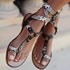 Haomigol-Women-Snakeskin-Strappy-Flat-Sandals-Ankle-Strap-Toe-Loop-Low-Wedge-Platform-Sandals-Gladiator-Thong-Sandals