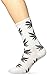Leegoal Men Women Soft Cotton Weed Leaf High Socks Sports Crew Socks