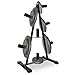 HomGarden 2-Inch Standard Barbell Plate Rack Gym Gear Dumbbell Racks Triangle Olympic Plate Tree Holder 500 lbs Weight Capacitythumb 2