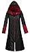 HOLRAN Devil May Cry 5 DMC Dante Men's Leather Coat Jacket Cosplay Costumes (Large)