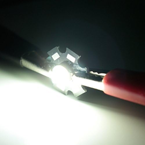 1 PCS High Power LED PCB Bulb Beads Chips Car Indoor Reading Lamp Aquarium Heatsink (CoolWhite) by Carabiner KeC