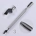 BORN PRETTY Dual-ended Cuticle Pusher Remover Nail art Stainless Steel Pedicure Manicuring Tool Set
