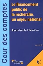 Le  financement public de la recherche, un enjeu national