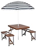 Stansport Picnic Table and Umbrella Comb