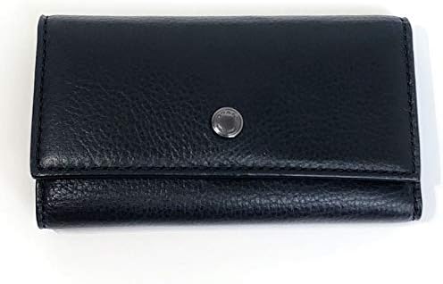 Amazon アウトレット品 コーチ メンズ 5連 キーケース レザー F 黒 ビジネス キーケース