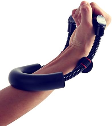 HockeyPro Wrist Strengthener Exercise Trainer - WristShot, SlapShot, Shot, Puck - The Best Way to Increase Shot Speed and Accuracy on the Ice - Hockey, Forward, Defensemen, Goalie
