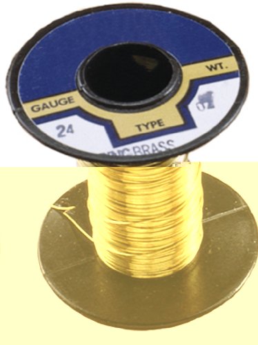 Brass Binding Wire 20 Gauge 1/4 Lb. Spool