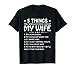 5 Things You Should Know About My Wife T-shirt
