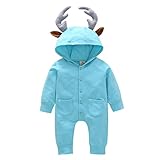 Toddler Infant Baby Girls Boys Cute Hooded Romper