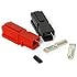 15 Amp Unassembled Red/Black Anderson Powerpole Connectors Complete with Roll Pin (10 sets)