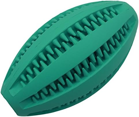 DingTai Rugby Ball for Dogs Tooth Cleaning Toy Rubber Ball for Dog
