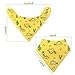 HOLABABY Baby Bandana Drool Bibs for Boys Girls 10 Pieces Organic Cotton Baby Bibs for Teething Newborn Toddler(Unisex)