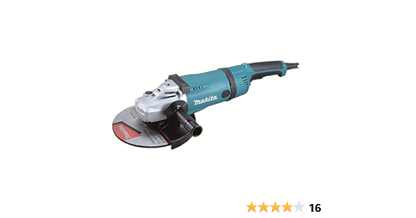 Makita GA9030R - Amoladora 230 Mm 2400W 6600 Rpm 6.5 Kg Sar : Amazon.es:  Bricolaje y herramientas