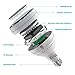 Bonbo 120V 50W LED Pool Light Bulb 6000k White Light Daylight LED Swimming Pool Light Bulb E26 Base 300-600W Traditional Bulb Replacement for Most Pentair Hayward Light Fixture
