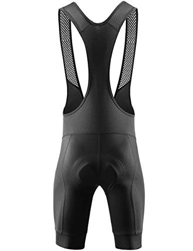 image for Przewalski Men's Cycling Bib Shorts, 4D Padded Compression Bike Tights