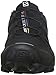 Salomon Men's Speedcross 4 Trail Running Shoes Black/Black/Black Metallic X w/ Socks - 10