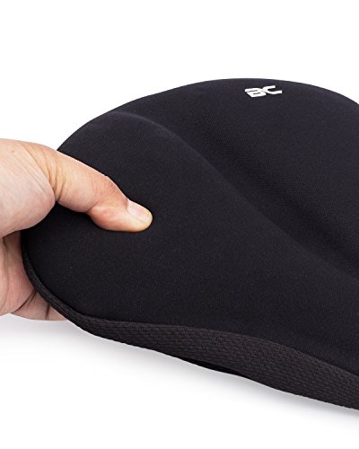 image for BC Bicycle Company Gel Saddle Cover by Comfortable Seat Cover for Moun