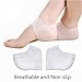 Tiemahun Heel Protectors Relief Heel Pain and Cracked Heel and Bunion Corrector Hallux Valgus Relief Treatment Bunion Gel Toe Separators 21B