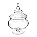 CYS EXCEL Apothecary Candy Buffet Display, Elegant Storage Jar, Pack of 1 (Height: 10“ Body: 7”)