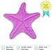 Floor Bloom Starfish Pillow - Floor Pillow or Decorative Pillow in Color Purple - Soft and Cozy Decor for Beach House or Little Mermaid's Bedroom