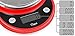 Ozeri Pronto Digital Multifunction Kitchen and Food Scale, Black on Red
