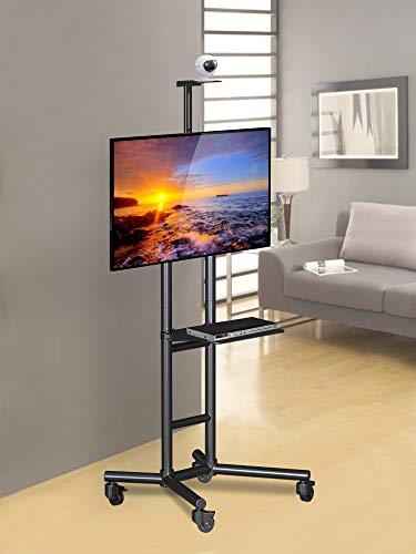 image for Atlantic Mobile TV-Cart/ Video Conferencing - with Shelf, for 32 Inch 