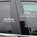 Ferreus Industries Piano Black Pillar Post Trim Cover fits: 2007-2014 Cadillac Escalade PIL-096-GB-a
