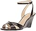 Nine West Women's Kami Leather Wedge Sandal