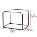 Kitchen Toaster Cover, Clear 4 -Slice Oven Dust Cover, Kitchen & Dining Small Appliance Parts Cover JJZ075