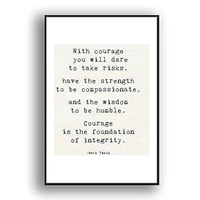 Framed Canvas Wall Art for Living Room, Bedroom Beautiful Quotes Canvas Prints for Modern Home Decoration Ready to Hang - 16"x24" inches