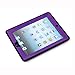 iPad 2/3/4 Case - MagicSky Heavy Duty Shock-Absorption Rugged Hybrid Case Cover for iPad with Retina Display (iPad 4), iPad 3, iPad 2 - Purple/Black