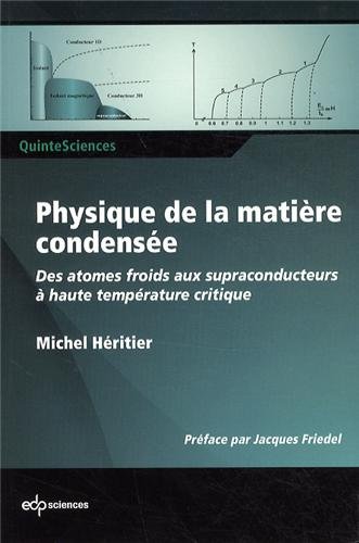 Physique de la matière condensée