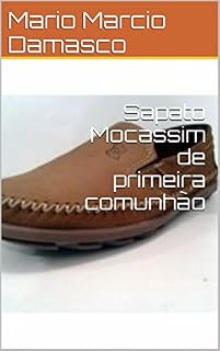 Livro Sapato Mocassim de primeira comunhão