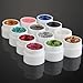 ReNext 12 Mix Colors Glitter UV Builder Gel Acrylic Nail Art Decoration