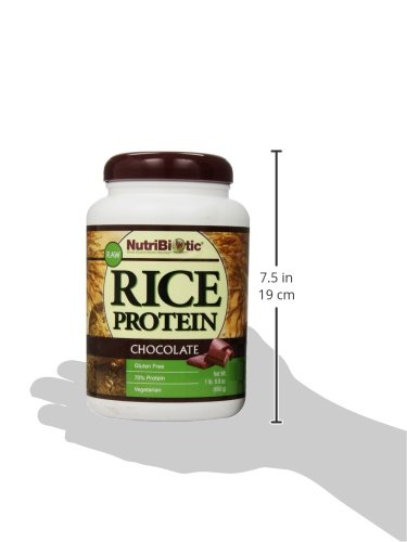 Nutribiotic - Rice Protein Chocolate, 1 lb 6.9 oz.