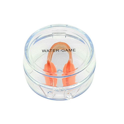 Forestfish Silicone Swimming Nose Clip for Adults,Kids or swim Beginner Beige